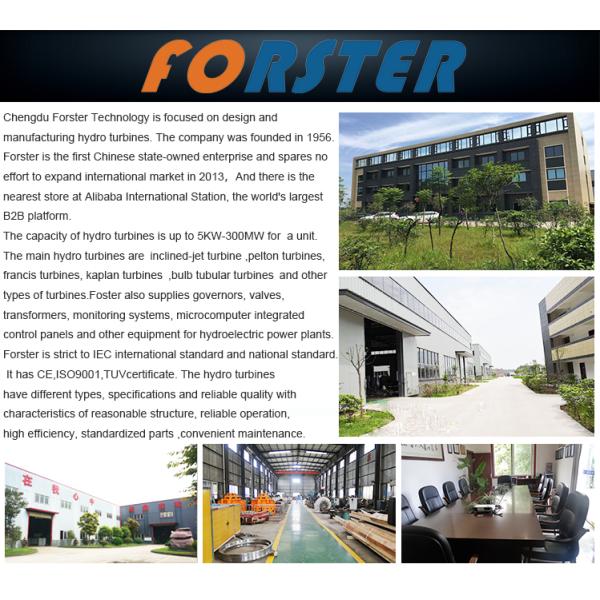 Automatic Remote Control Tubular Turbine Generator 300kw 750-1000r/ Min Speed