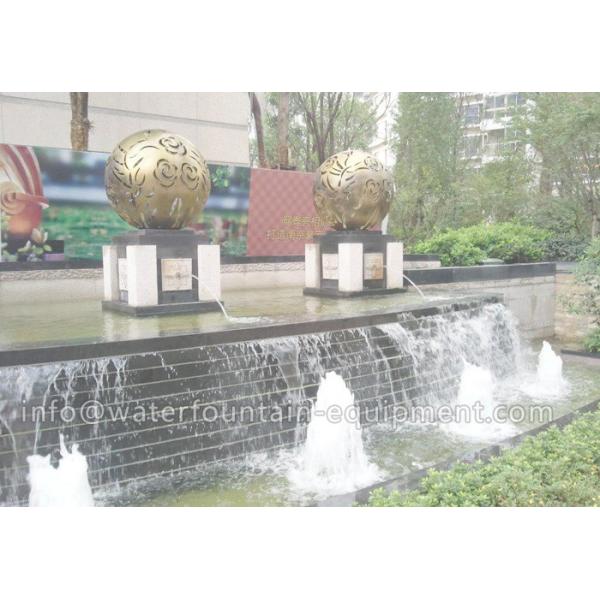 Bubbling Foam Water Fountain Nozzles Stainless Steel Fixed Underwater