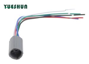 Wholesale Illuminated Push Button Switch Socket Connector For 19mm Mounting Hole 5 Pin 15cm Wire Pigtail from china suppliers