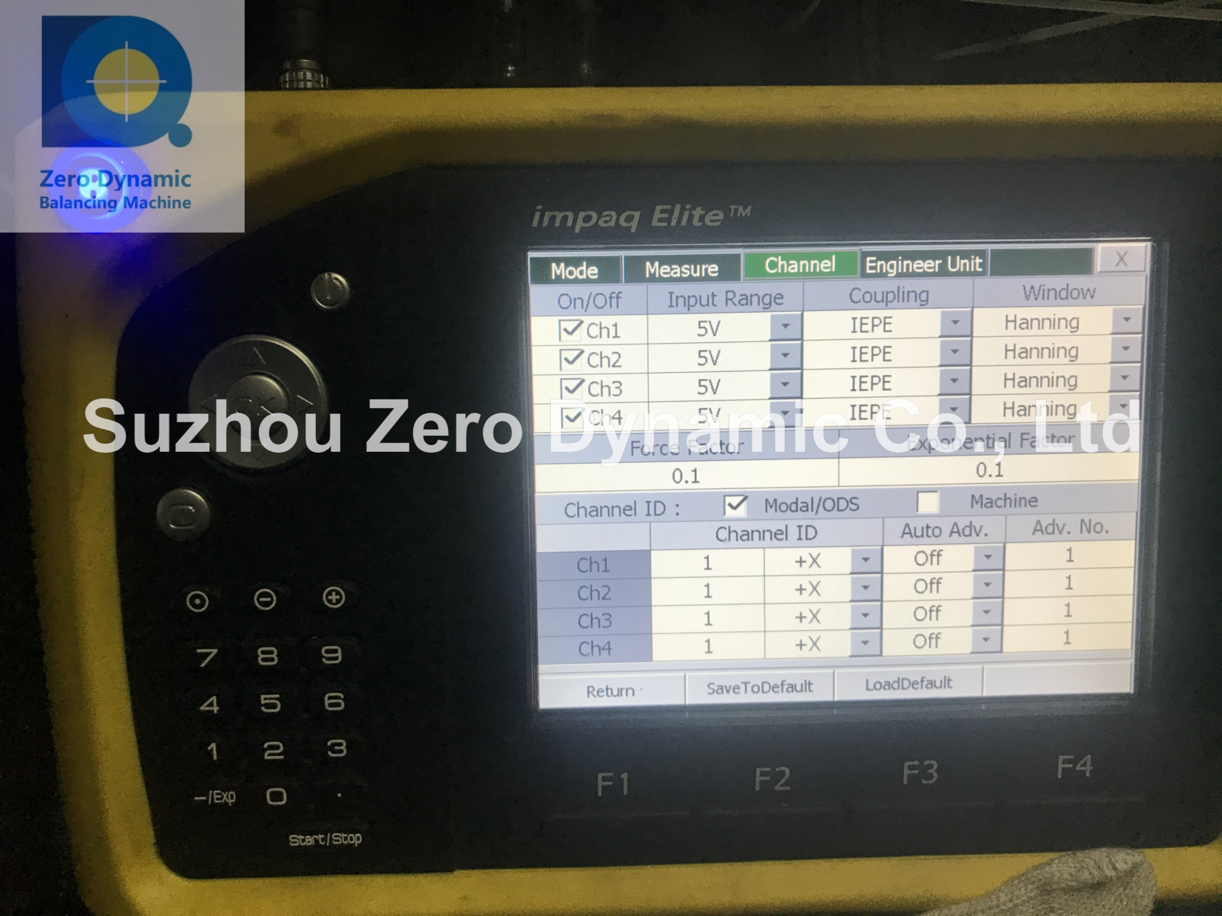 Benstone Four Channel Field Balancing Instrument Portable Balancing Machine