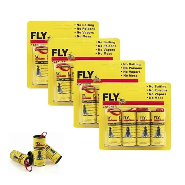 JZ Pest Control Eco Friendly Uv Fly Killer Paper Safe Adhesive Insect Pest Control Fly Traps