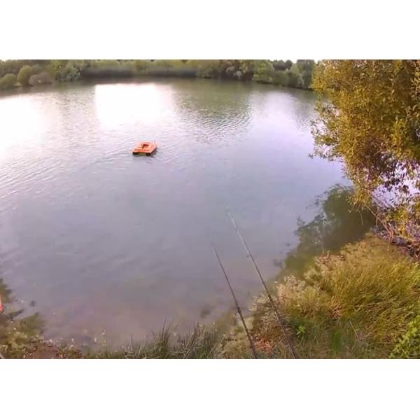 Catamaran Sea fishing bait boat DEVC-302 Two tanks control Tanks Battery Power