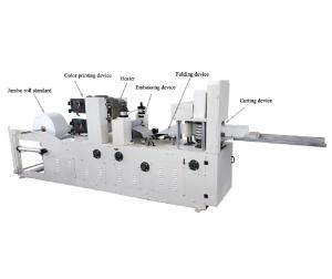 Wholesale Auto Rectify Roll Slitter , Fully Automatic Napkin Making Machine from china suppliers