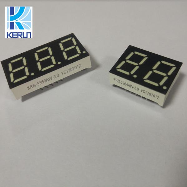 Electric Oven Microwave 7 Segment Numeric Display 3 Digit Anti Moisture 9.2mm