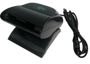 Wholesale RS232 Contact Smart Card Reader , Desktop Card Reader ISO 14443 from china suppliers