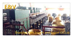 China Small High Capacity Vertical Brass Casting Machine PLC Control For 8mm Brass Rod on sale
