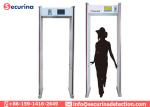Tamper Proof Pass Through Metal Detector 33 Pinpoint Zone By Hardware Loacking