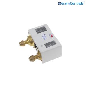 China Dual Pressure Control Switch Refrigeration HP & LP Auto Reset on sale
