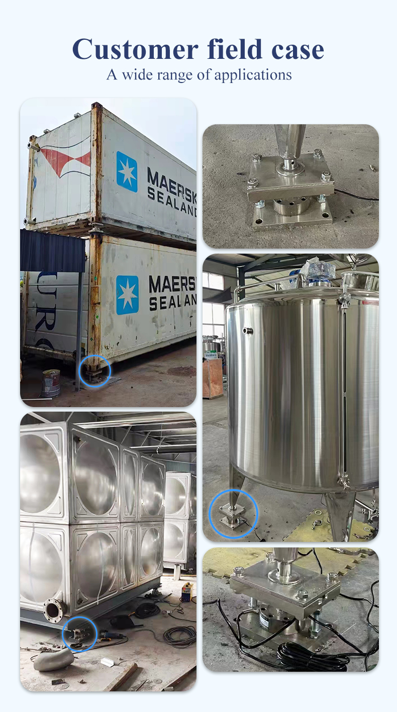 RJMK-005 Column Load Cell Floor Scale High-level Silo Tank Reactor Weighing Load Force Measurement Pressure Module