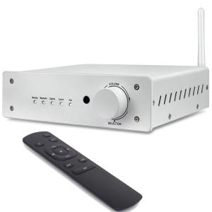 China Integrated Home Audio Amplifier Bluetooth Audio Pro HiFi Stereo Audio Receiver Amplifier on sale