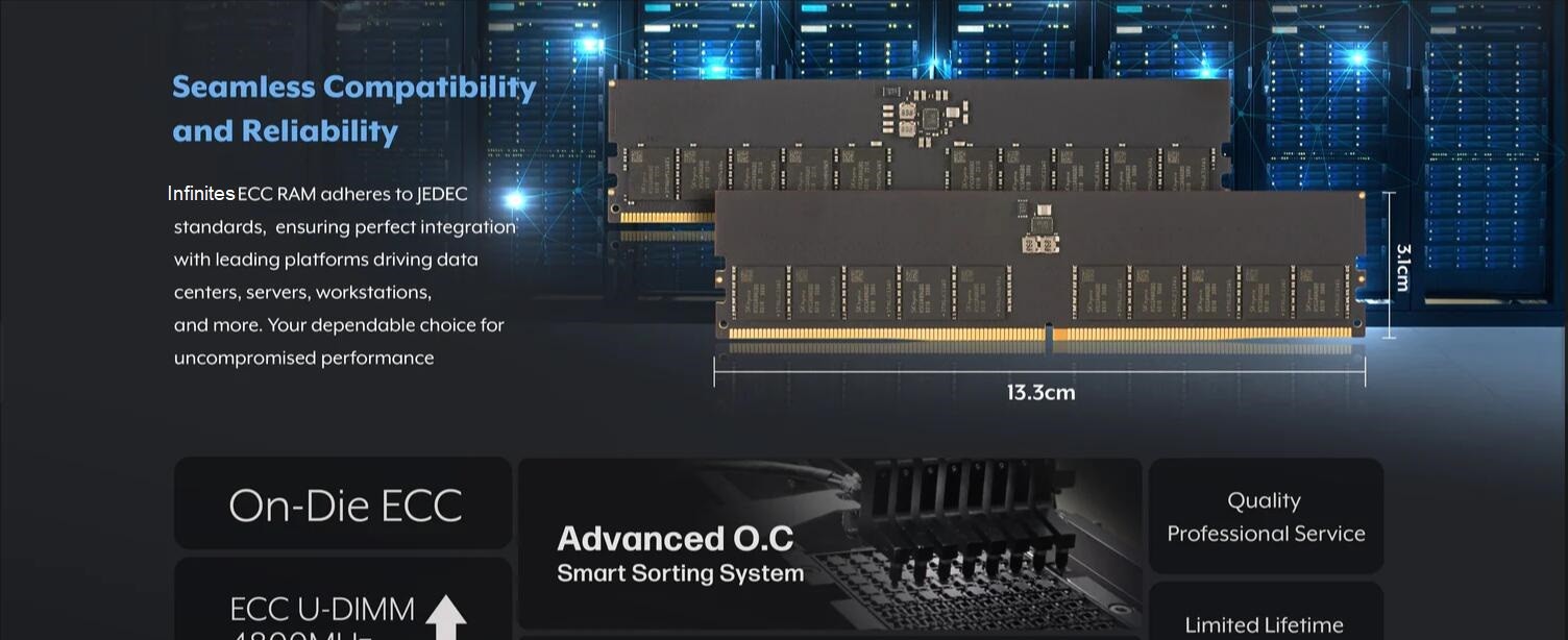 High Speed UDIMM 16GB DDR5 4800MHz RAM DDR5 Laptop Memory Light Weight
