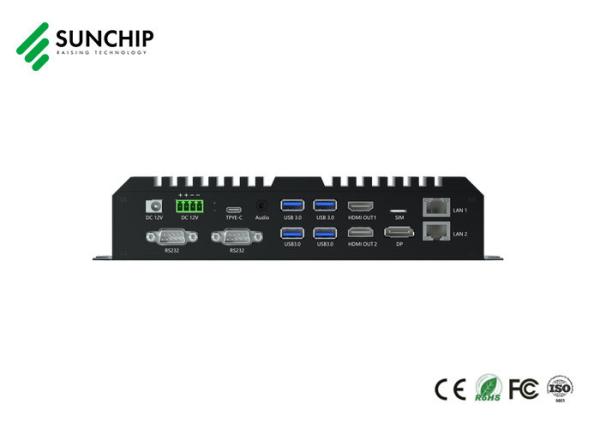 RK3588 Media Player Box Edge Computing AIoT NPU 6Tops 8K Android 12 RS232 RS485