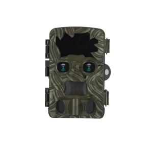 China New Dual Lens Trail Camera 35m Long Range Infrared Hunting Camera 4k Hunting Camera IP66 Waterproof 2.4 Inch HD Display on sale