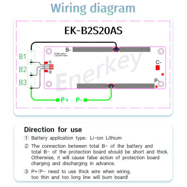 12.6V 3S 50A Active Balancer BMS For Ternary Lithium Battery Pack Home storage system
