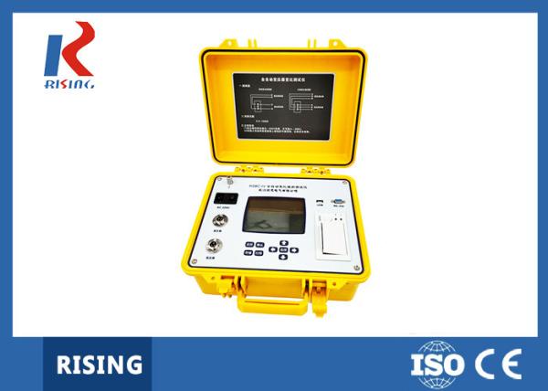 Quality Portable Transformer Testing Machine TTR Tester 8kg Weight 12 Points Group for sale