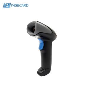 China 1D 2D QR Wireless Barcode Scanner UPC 13mil Laser Barcode Reader on sale