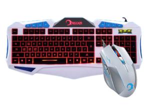 China LED Backlit Gaming Keyboard And Mouse Combo Customized Layout 104 Key on sale