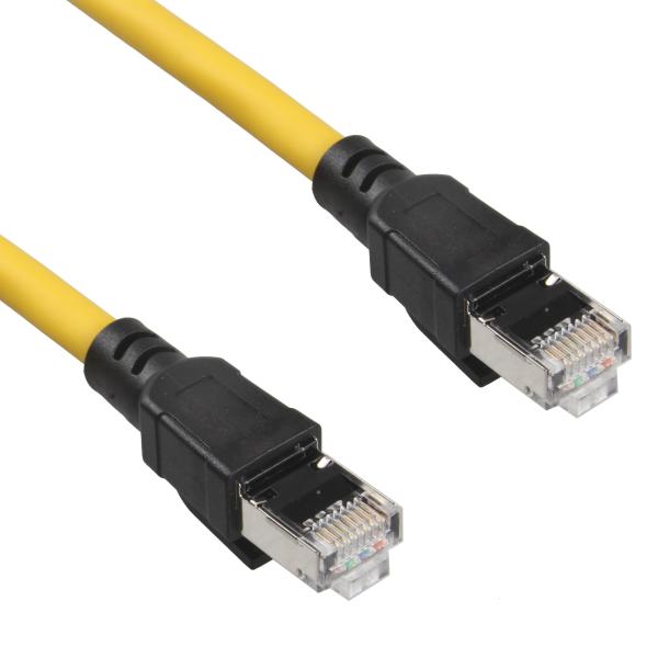 Cat 6 Shield Industrial Shielded Ethernet Cable S/FTP 26AWG BC Conductor For Server