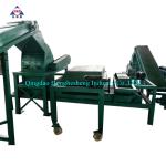Unvulcanized Uncured Green Scrap Rubber Steel Separator 15CM 17CM Automatic
