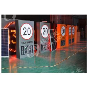 Wholesale Portable Solar Digital Speed Limit Sign Vehicle Speed Pre-Warning Led Radar Speed Detection from china suppliers