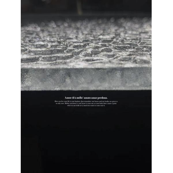 Translucent Acid Etched Tempered Glass Acid Pickling Texture Pattern