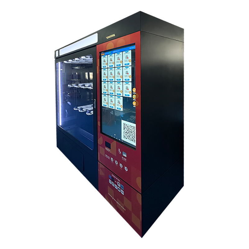 Automated Clothes Vending Machine with Customizable Hanging Slots Multiple