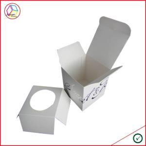 China Customized Full Color Printing Cake Packaging Box With Paper Insert on sale