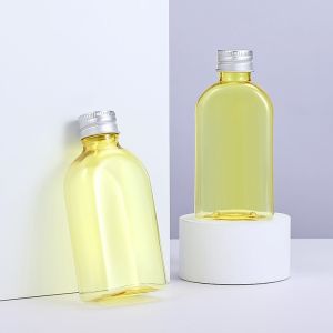 120ml PET Plastic Spray Bottle with Silver Aluminum Cap for Glycerin Packaging