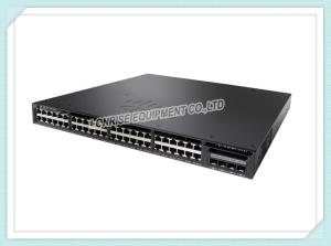Wholesale Cisco Ethernet Network Switch WS-C3650-48FQ-E 48 Port Full PoE 4x10G Uplink IP Services from china suppliers