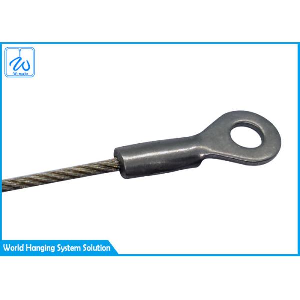 Customized Stainless Steel Wire Rope Sling With Eye - Hook Terminal