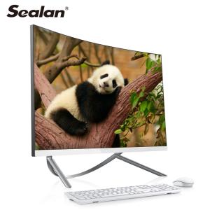Wholesale 27inch 1TB HDD Curved Desktop Computer FHD Touch Screen from china suppliers