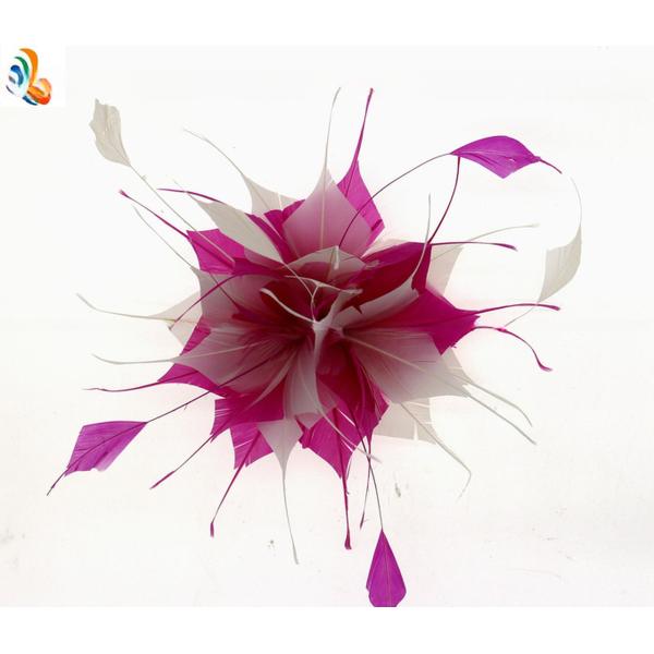 Party Decoration Goose Feather Flower Mount with Wire Accessory Shipping DHL UPS FEDEX TNT