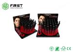 Custom Table Display Box Cosmetic Cardboard PDQ Counter Display Stand With Holes