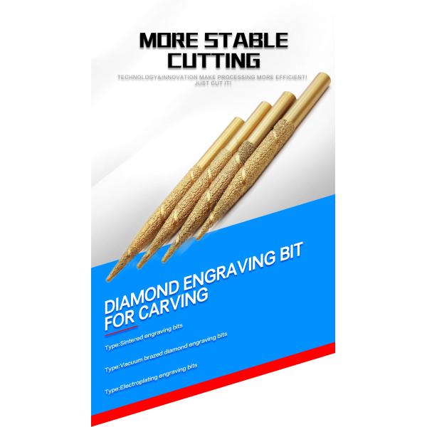 Stone Polishing Stone Profiling Router Bits A20 B20 E20 F20 with Customized Support