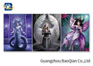 Lenticular Printing  3D Picture with Flip Efect In Stock , Depth Effect 3D Wall Hanging Art