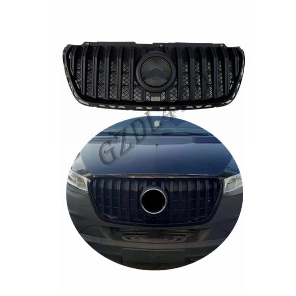 Car Front Grill wire mesh inserts For Mercedes Sprinter 2019-2021 ABS Material