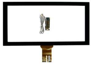 USB Digital Signage Capacitive Touch Screen Panel , 10 Point Touch Screen