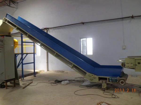 Quality PLC Control Plastic Washing Recycling Machine With Debaler Crusher Trommel for sale