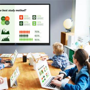 Wholesale 55 Inch Interactive Tv Touch Screen Whiteboard Flat Panel White Board Interactive Smart Board for Classroom Price from china suppliers
