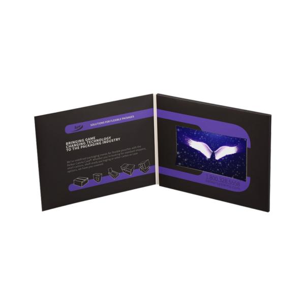 Quality 5 Inch TFT Screen Video Brochure Business Card 128MB Memory For Advertising for sale