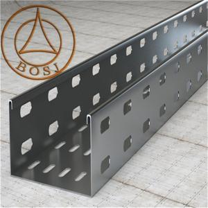 China Fully Automatic Galvanized Steel Cable Tray Machine With Hydraulic Punching on sale