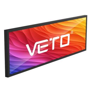 Wholesale 2K Stretched Bar LCD Shelf Display Android Promotion Ads Screen from china suppliers