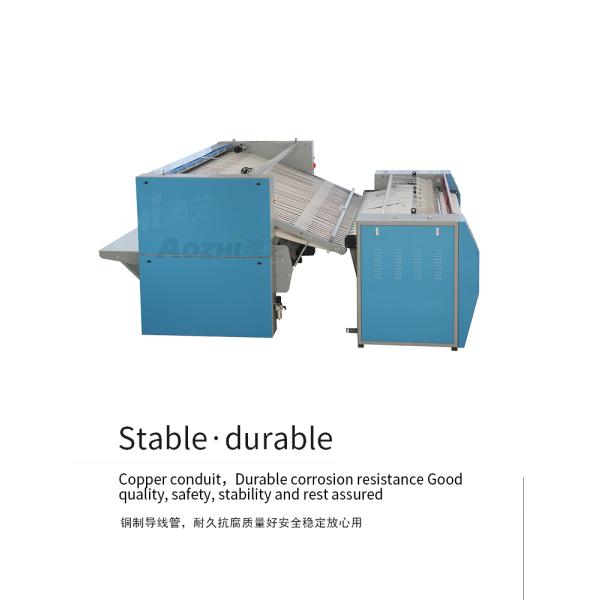 Electric Hospital & Hotel Automatic Linen & Bed Sheet Folding Machine for Laundry Use