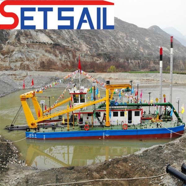 10inch Water Flow 1500m3 Cutter Suction Dredger Used in River