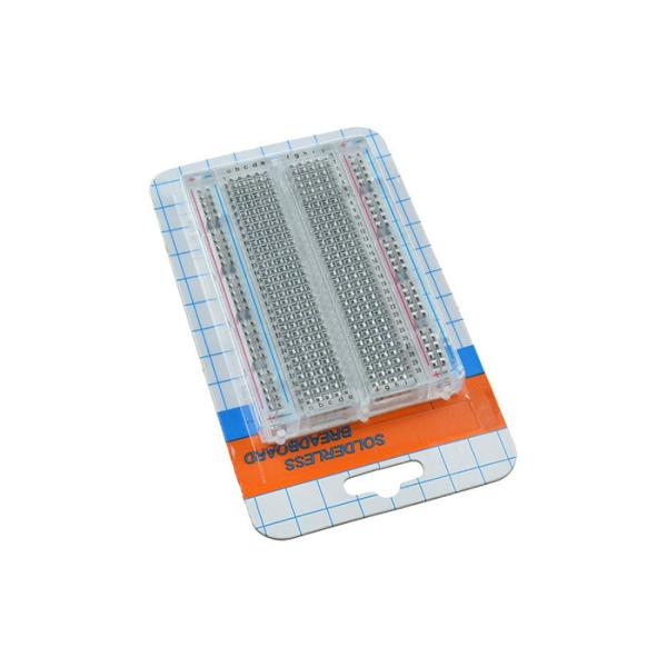 Electronic 400 Point Breadboard Solderless Transparent