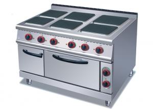 China 4 Or 6 Plates Electric Range Cookers Round / Square Freestanding Electric Cooker on sale