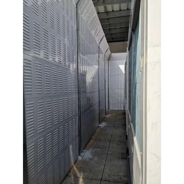 Soundproof Highway Noise Barrier with H Shaped Steel Columns