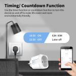 Zigbee Remote Light Bulb Socket EU Plug Tuya Smart Wifi Switch Socket