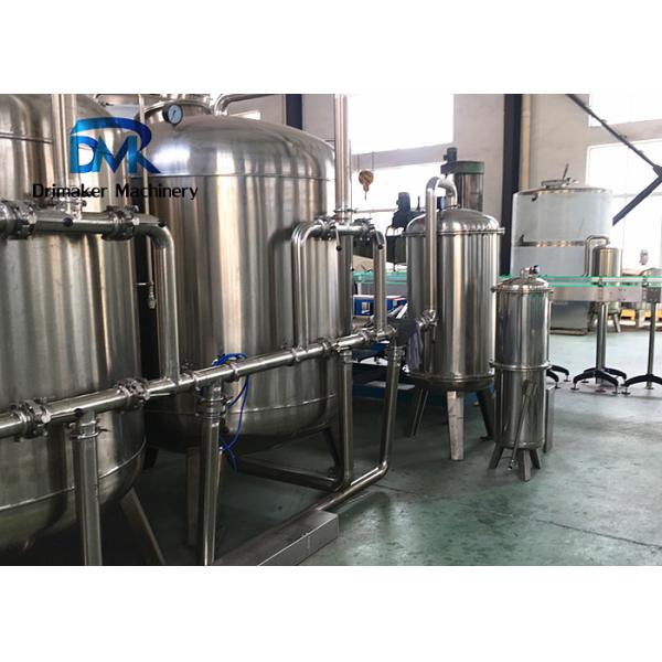 Automatic Water Treatment System 4 Tons Water Purifying Machine With Hydranautics Filter Membrane