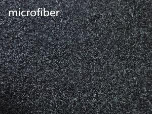 China 260gsm Matt Black Strong Adhesive Loop Fabric , Industrial Hook & Loop Nylon Fabric on sale